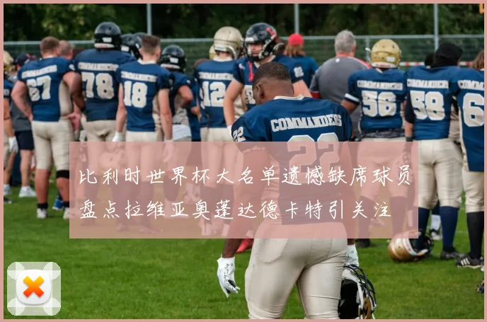 比利时世界杯大名单遗憾缺席球员盘点拉维亚奥蓬达德卡特引关注
